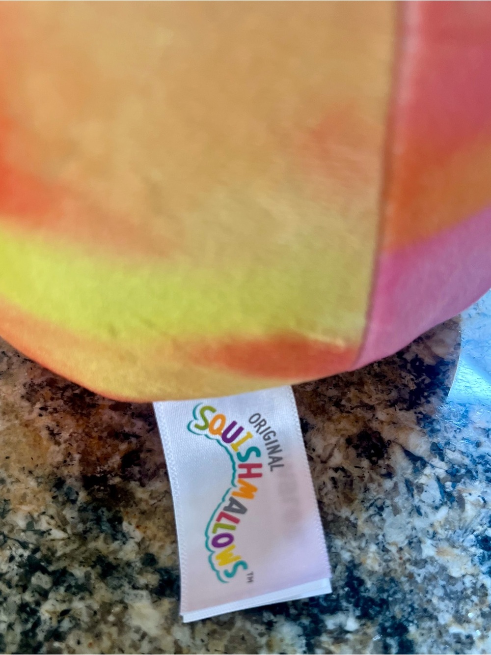 Squishmallows Yellow Bubble Tea & Peach Plush Duo with Aqua Top - Picture 10 of 12